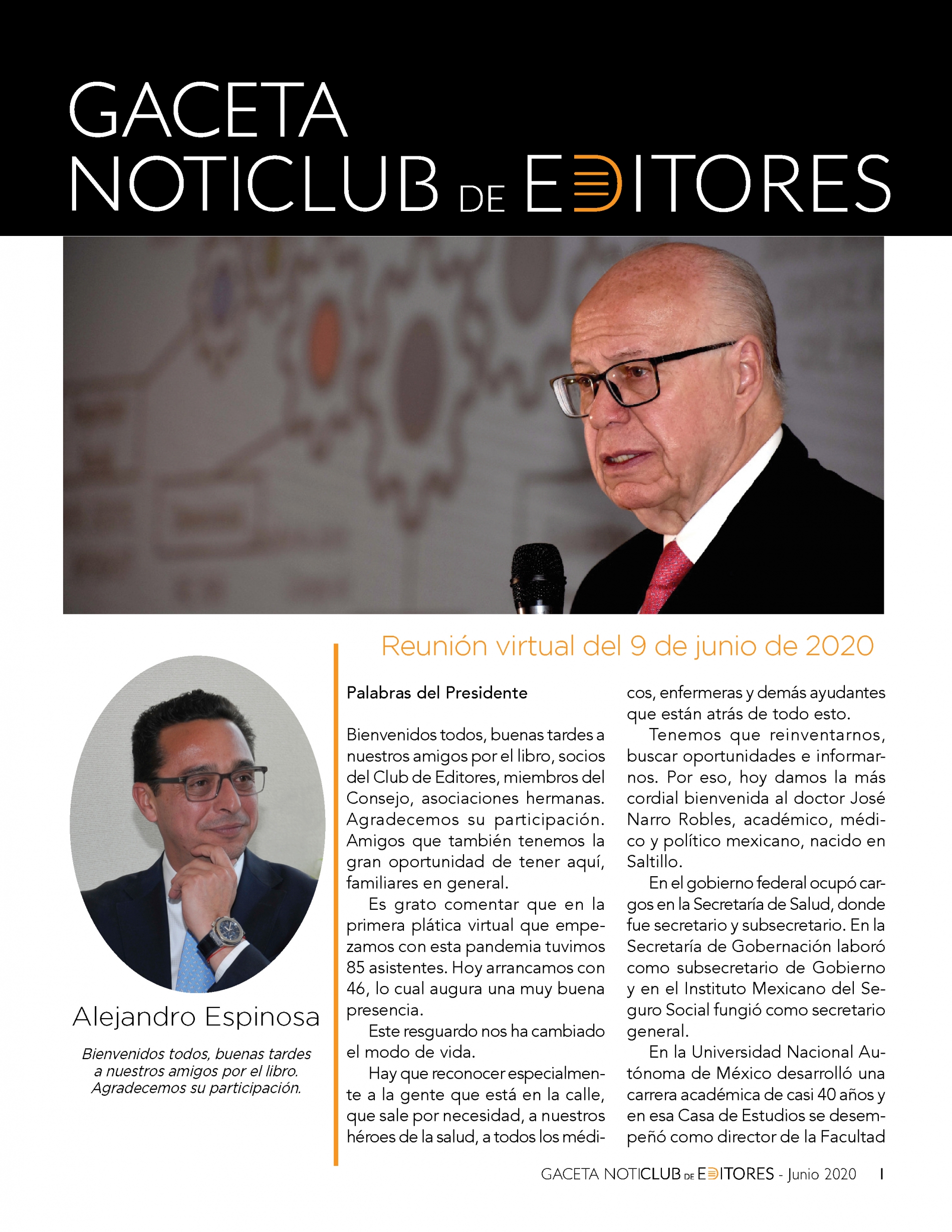 GACETA JUNIO 2020