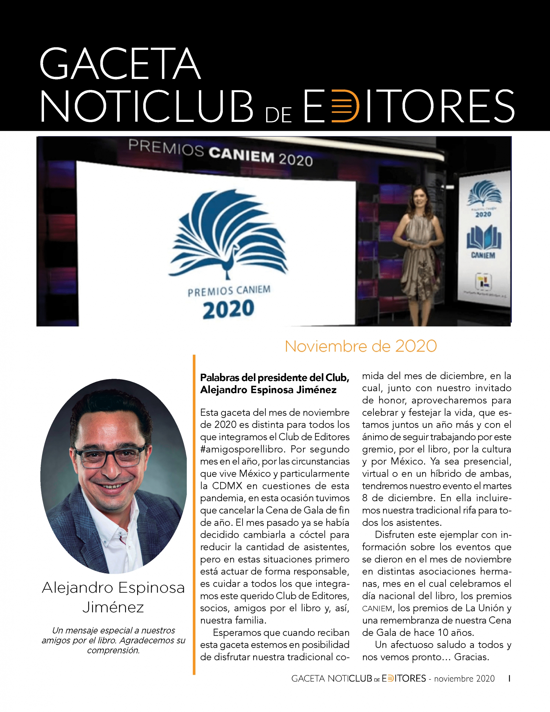 GACETA NOVIEMBRE 2020