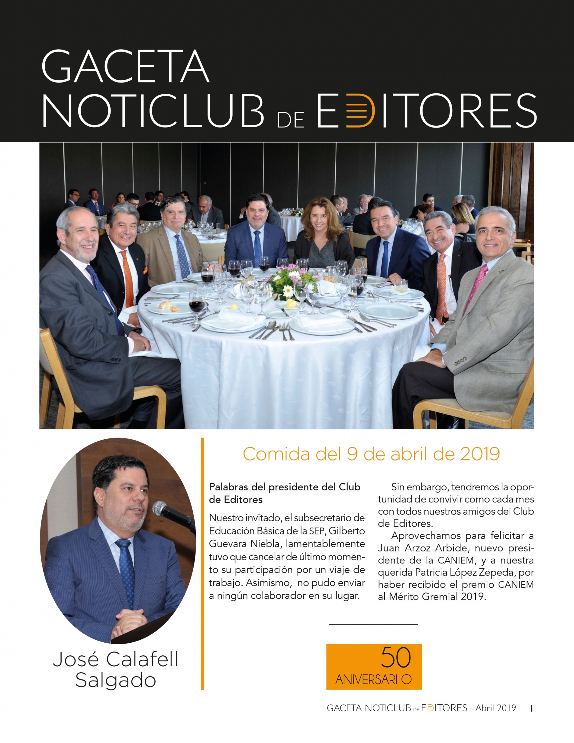 GACETA ABRIL 2019