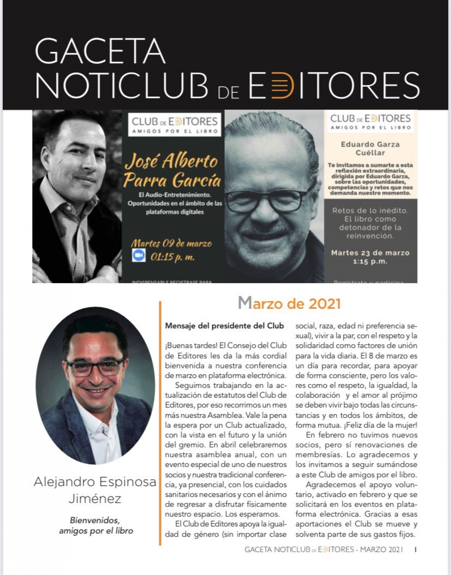 GACETA MARZO 2021