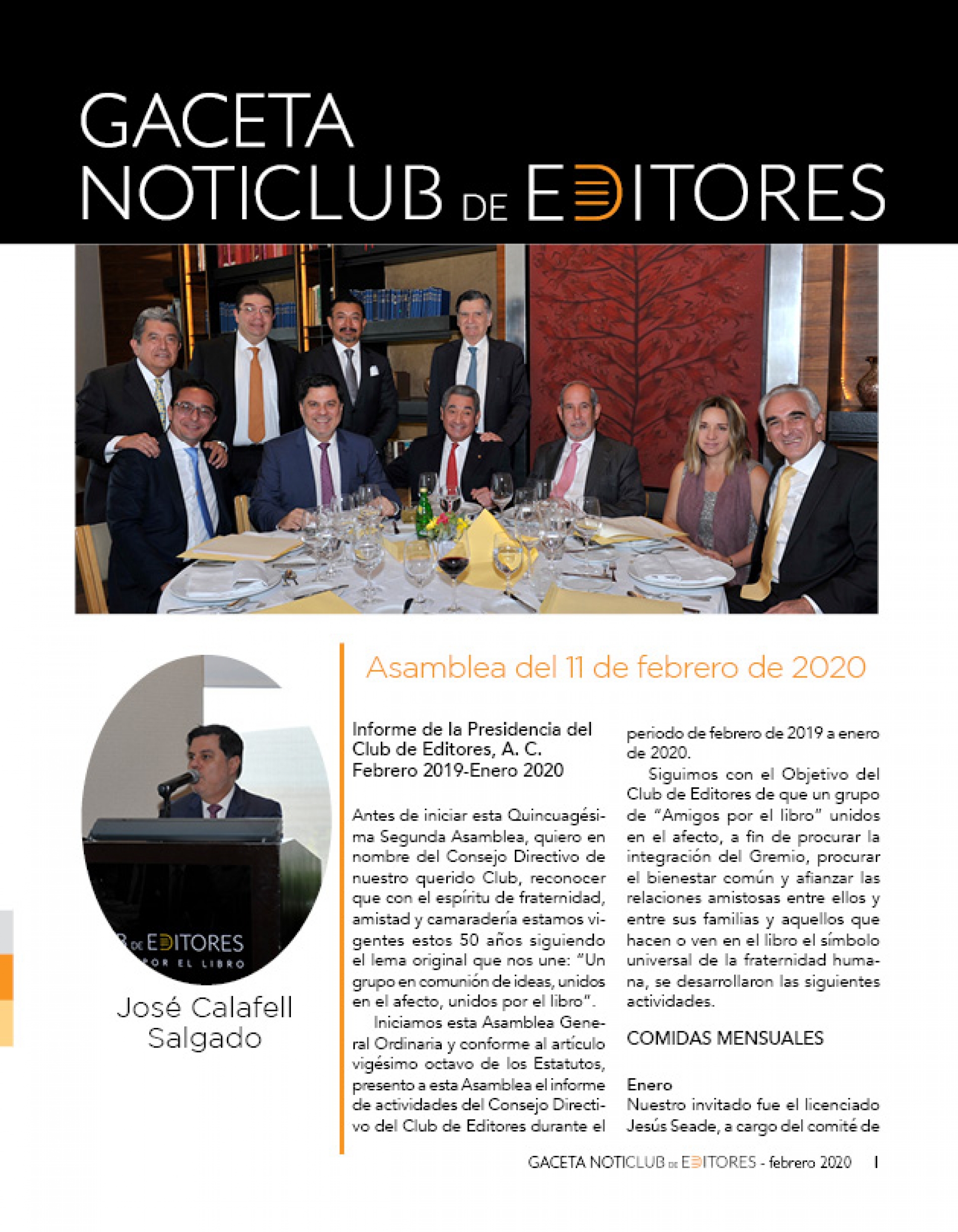 GACETA FEBRERO 2020